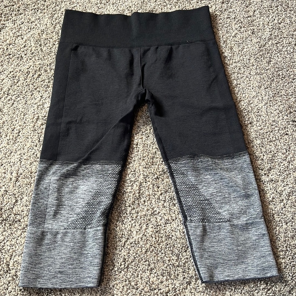 lululemon athletica Black and Gray Women's Pants